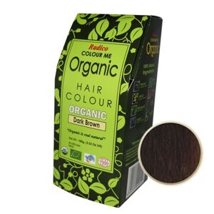 Radico Colorante capilar en polvo 100% vegetal Castaño Oscuro