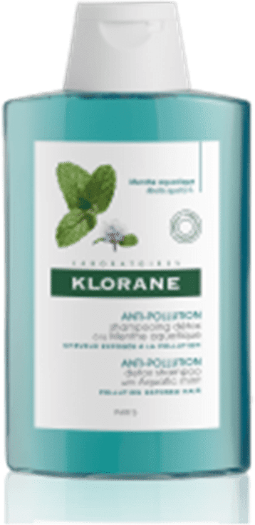 Champú antipolución Champú Menta Acuática de Klorane 200 ml