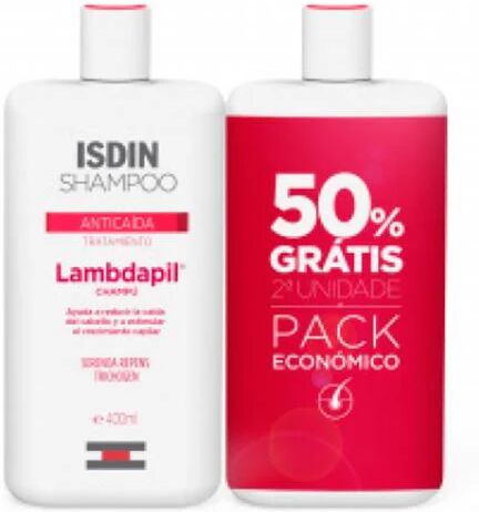 Isdin Lambdapil Champú Anticaída 2x400ml