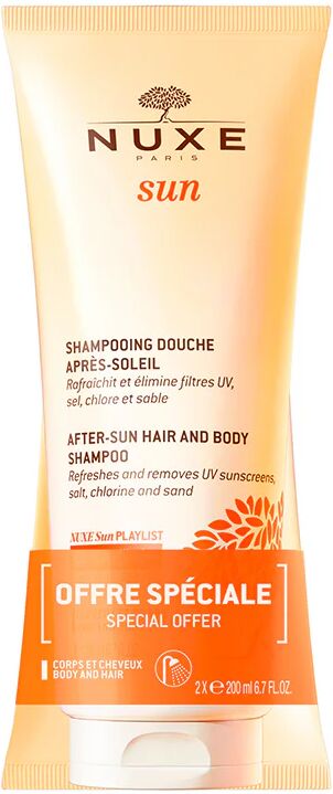 Nuxe Sun Gel de Ducha y Champú After Sun 2x200ml