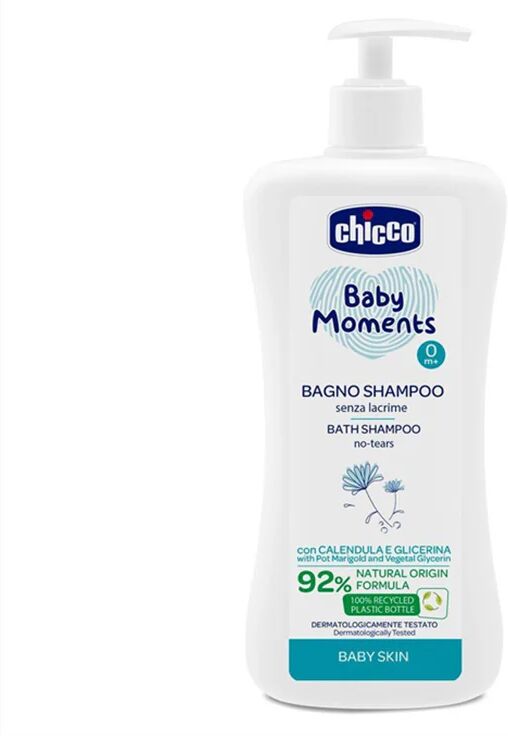 Chicco Baby Moments Champú y Gel de Ducha 500 ml