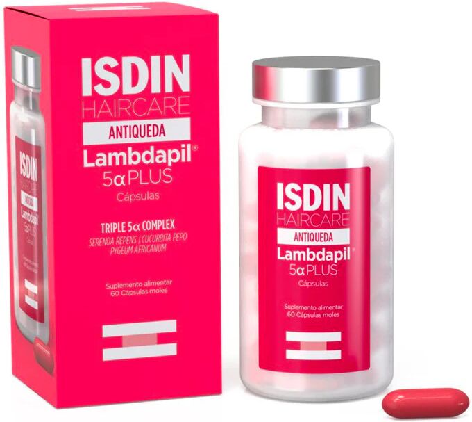 Isdin Lambdapil 5Alfa Plus Cápsulas x60