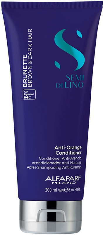 Alfaparf Milano Semi Di Lino brunette brown & dark conditioner 200 ml