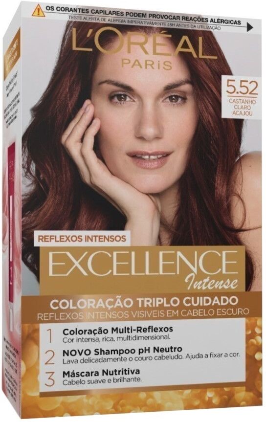 L'Oréal Paris Excellence Color Permanente Intenso 1&nbsp;un. 5.52