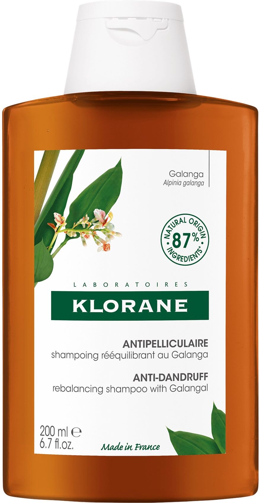 Klorane Champú reequilibrante de galanga 200mL