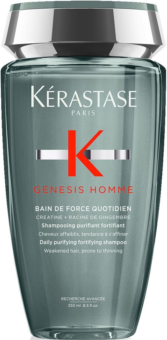 Kérastase Genesis Homme Bain de Force Quotidien Champú fortificante 250mL