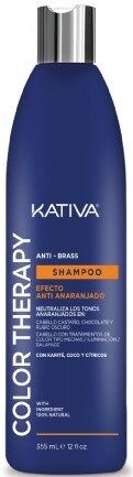 Kativa Champú Color Therapy Anti-Brass 355mL