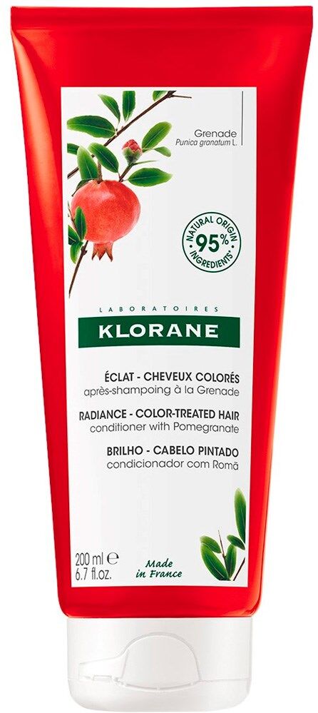 Klorane Acondicionador para cabello teñido de granada 200mL