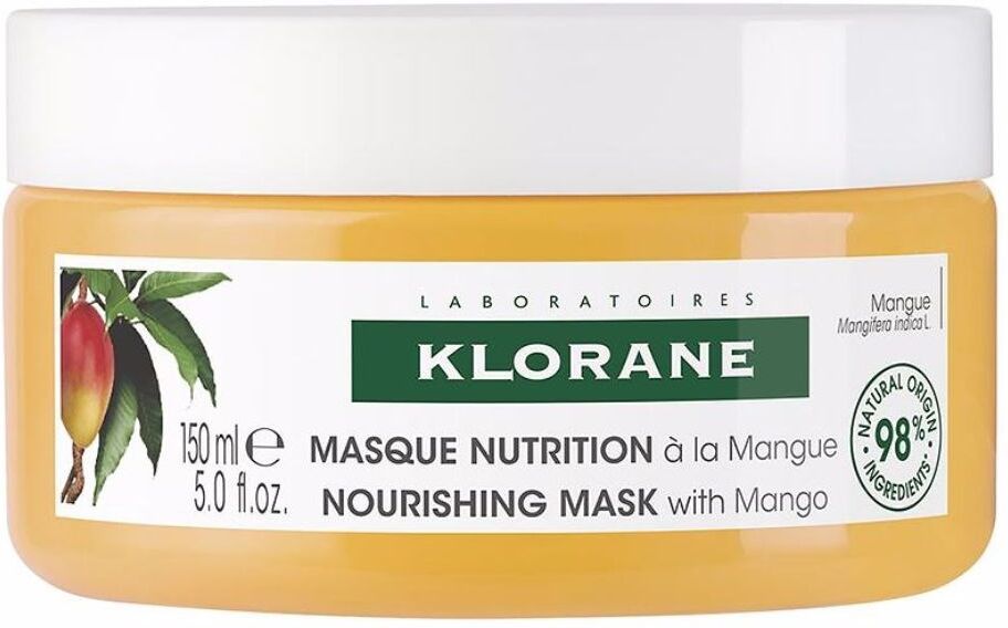 Klorane Manteca de mango Cabello seco y dañado Mask 150mL