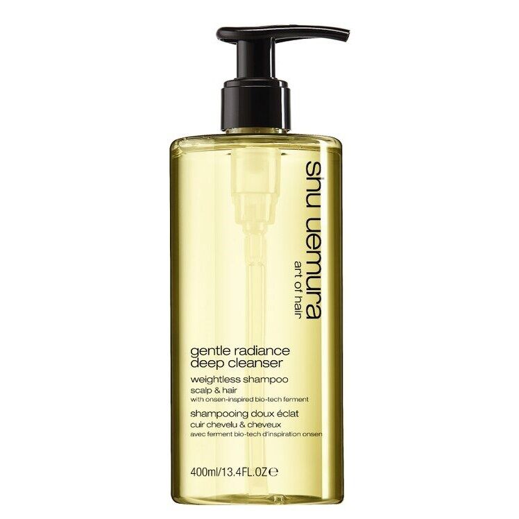 Shu Uemura Gentle Radiance Deep Cleanser Champú sin peso Cuero cabelludo y cabello 400mL