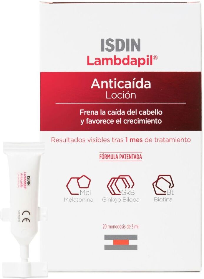 Isdin Loción anticaída Lambdapil 20x3mL