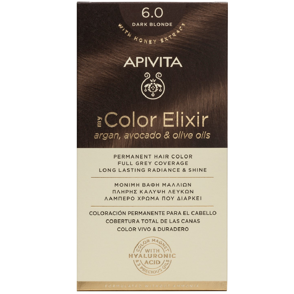 Apivita Tinte permanente My Color Elixir 1&nbsp;un. 6.0 Dark Blond