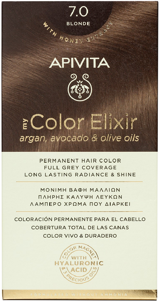 Apivita Tinte permanente My Color Elixir 1&nbsp;un. 7.0 Blond