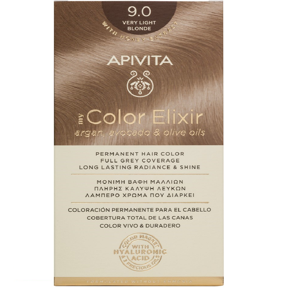 Apivita Tinte permanente My Color Elixir 1&nbsp;un. 9.0 Very Light Blond