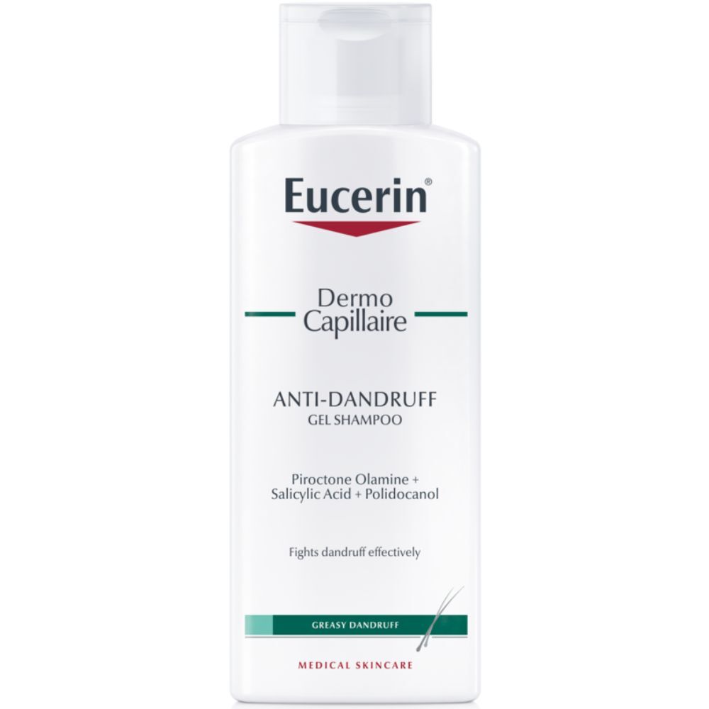 Eucerin Dermocapillaire Gel Champú Anticaspa 250mL