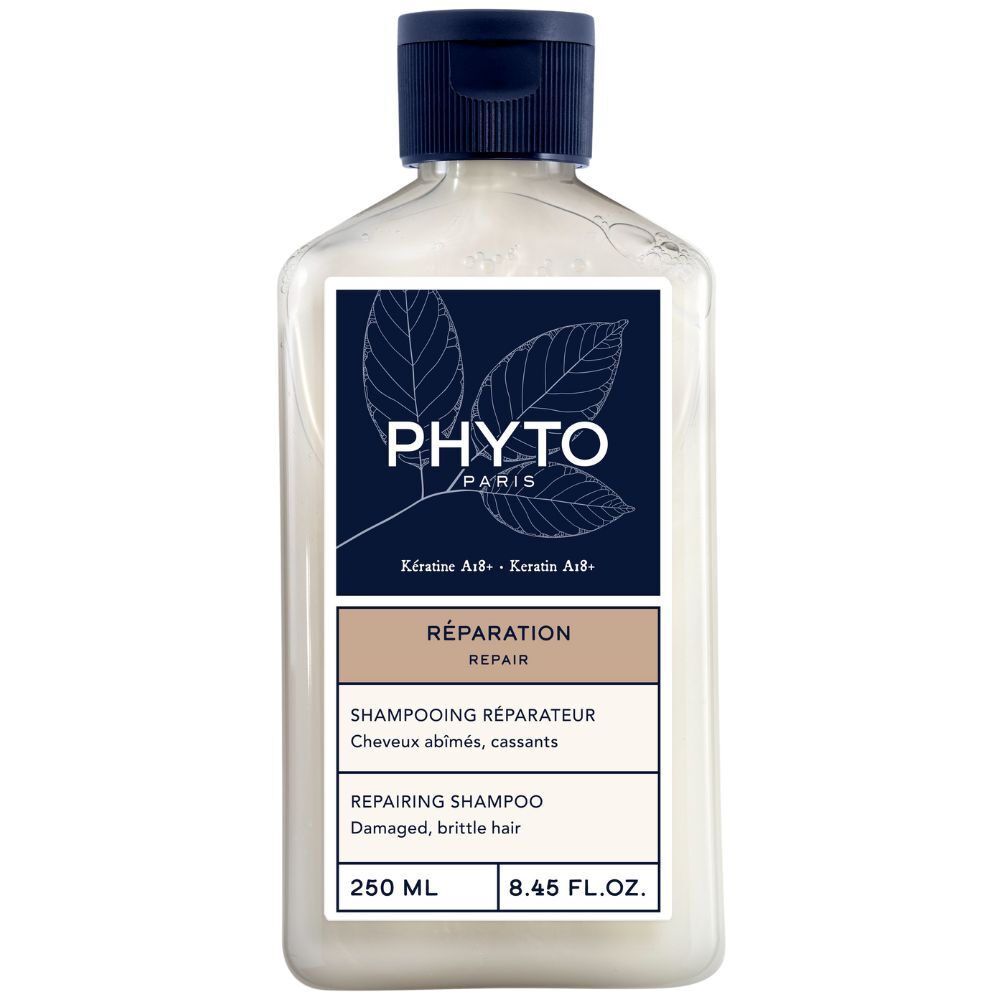 Phyto Champú reparador para cabellos dañados y quebradizos 250mL