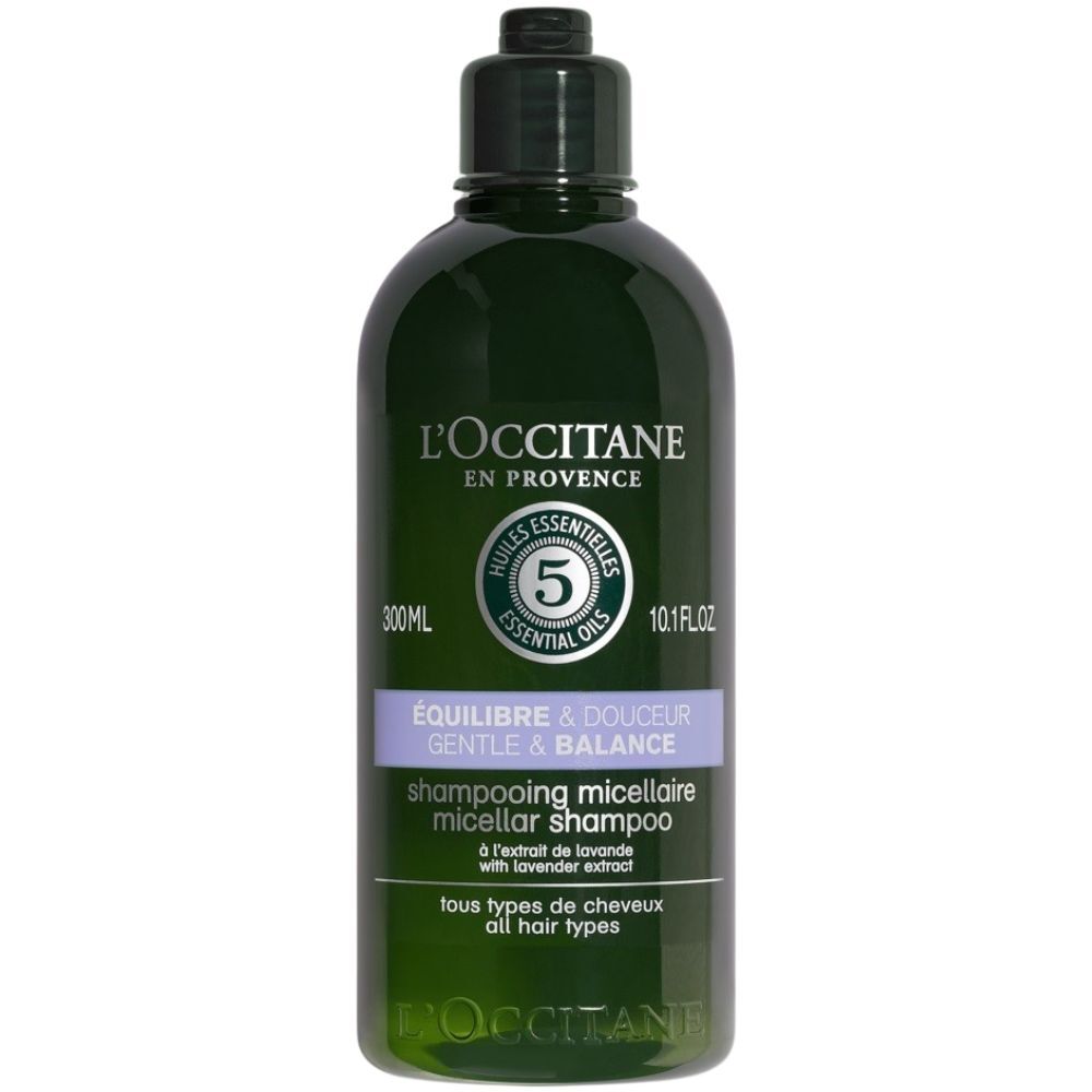 L'Occitane 5 Essential Oils Champú micelar suave y equilibrado Todo tipo de cabellos 300mL