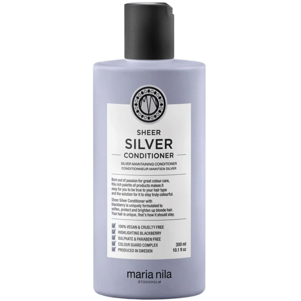Maria Nila Sheer Silver Acondicionador para cabellos rubios y grises 300mL