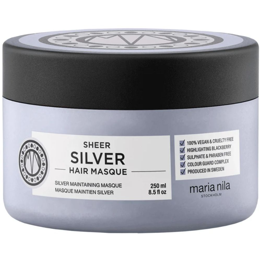 Maria Nila Sheer Silver Mascarilla para cabellos rubios y grises 250mL