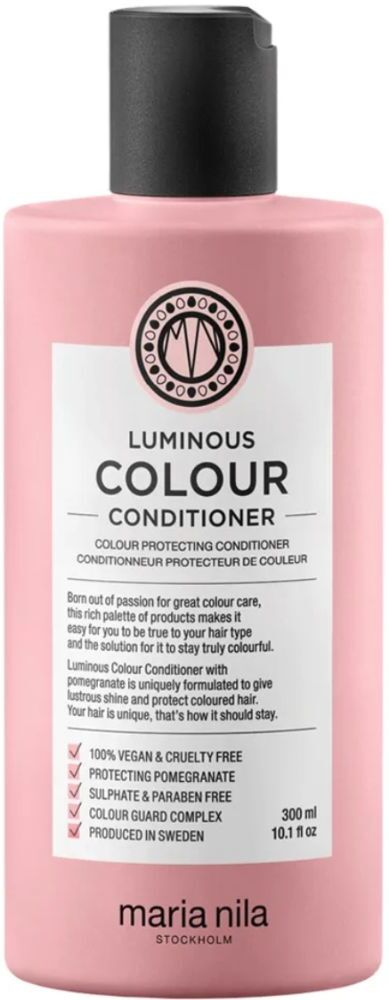 Maria Nila Luminous Colour Acondicionador para cabellos coloreados y sin brillo 300mL