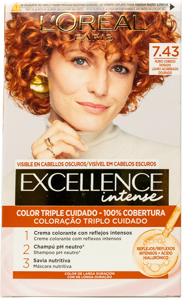 L'Oréal Paris Excellence Color Permanente Intenso 1&nbsp;un. 7.43