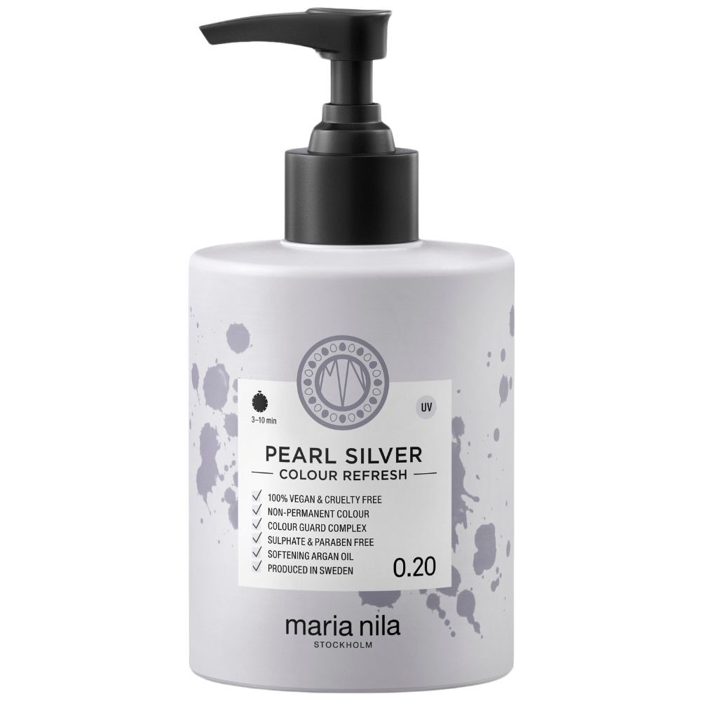 Maria Nila Colour Refresh Pigmentos de color semipermanentes 300mL 0.20 Pearl Silver
