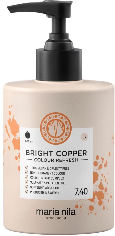 Maria Nila Colour Refresh Pigmentos de color semipermanentes 300mL 7.40 Bright Copper