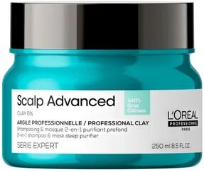 L'Oréal Scalp Advanced Anti-Oiliness 2 in 1 Deep Purifier Clay 250ml