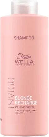 WELLA Invigo Blonde Recharge Color Refreshing Shampoo 1000ml