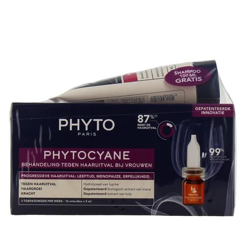 PHYTO cyane Pack Tratamiento Anticaída Progresiva Mujer