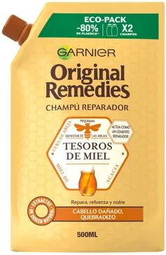 GARNIER Original Remedies Champú Tesoros de Miel 500ml