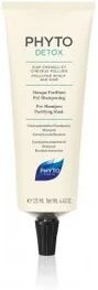 PHYTO Detox Pre-Shampoo Purifying Mask Polluted Scalp & Hair 125ml