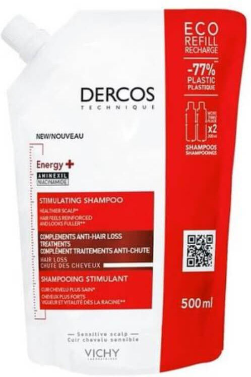 Vichy Dercos Champô Estimulante Recarga 500 ml