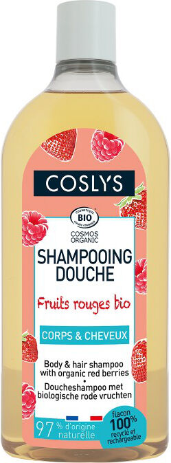 Coslys Champú y gel de ducha con frutos rojos Bio