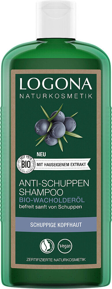 Logona Champú Anticaspa con aceite de Enebro Bio