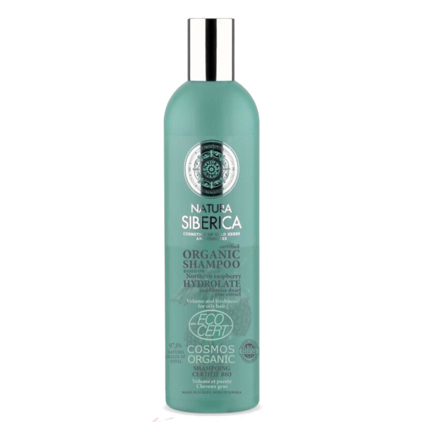 Natura Siberica Champú volumen y frescor para cabello graso