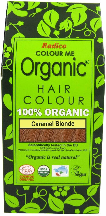 Radico Colorante capilar en polvo 100% vegetal Rubio Caramelo