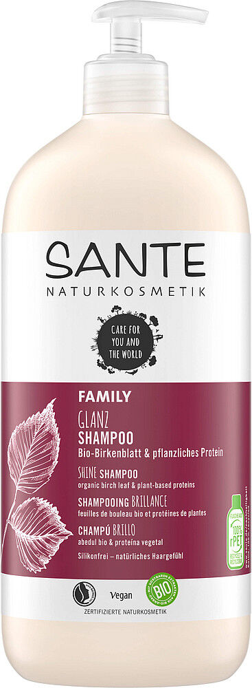 Sante Champú brillo Family con Abedul Bio y Proteína vegetal (950ml.)