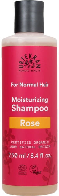 Urtekram Champú hidratante de Rosa para cabello normal (250ml.)