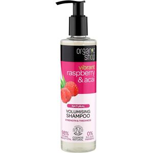 ORGANIC SHOP Vibrant Raspberry & Acai Volumising Shampoo 280ml