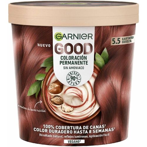 Pysyvä väriaine Garnier Good Cherry Ruskea Nº 5.5 (1 osaa)