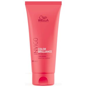 Conditioner Color Brilliance Invigo Cheveux Fins à normaux Wella 200 Ml - Publicité