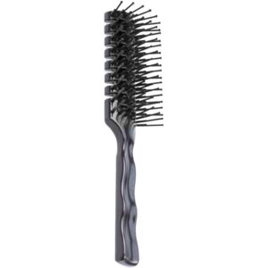 Brosse Afro perlee Noir Mezzo