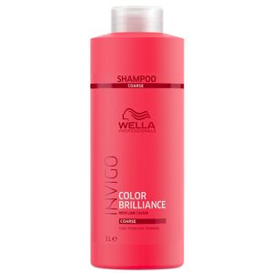 Shampoing Color Brilliance Invigo Cheveux Épais Wella 1l - Publicité