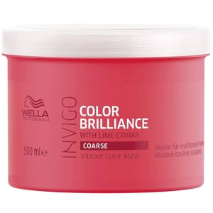 Masque Color Brilliance Invigo Cheveux Épais Wella 500 Ml