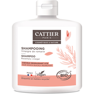 Cattier Shampoing Vinaigre de Romarin Bio 250ml - Publicité