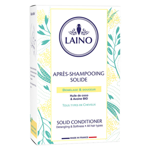 Laino Après-Shampoing Solide 60g - Publicité