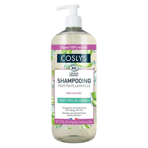 Coslys Shampoing Famille Aloe Vera Bio 1L - Publicité