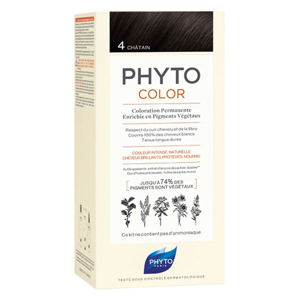 Phyto PhytoColor Coloration Permanente N°4 Châtain - Publicité