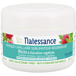 Natessance Masque Capillaire Sublimateur Régénérant Ricin 200ml - Publicité